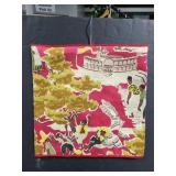 Homemade grocery bag holder