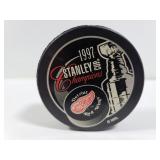 1997 Stanley cup Detroit Red Wings hockey puck