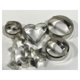 Set of 6 cookie cutters