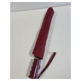 Maroon umbrella
