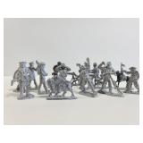 Collection of pot metal figures