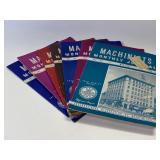 Lot of 7 Machinist Monthly Journals - 1940s