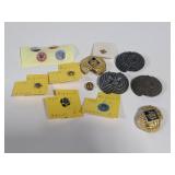 Vintage Boy Scouts tie clips and pins