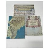 United States, British, and Arctic Ocean maps