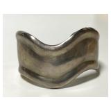 Sterling silver cuff bracelet