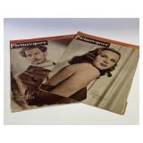 Pair of Picturegoer magazines - 1945