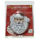 New old stock 1991 Telco talking Santa