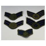 Vintage Air Force patch collection