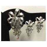 Park Lane brooch and earring set