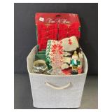 Vintage Christmas decor lot