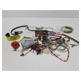 Assorted jewelry collection