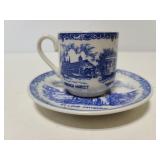 Vintage New Orleans teacup and saucer