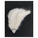 Touch of Mink brooch