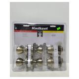 Kwikset door knob/deadbolt set