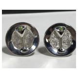 Martini cocktail cuff links