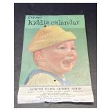 1957 Kiddie calendar