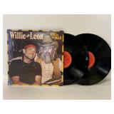 Willie & Leon - One For The Road vinyl record