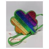 Cat & Jack sequin shamrock purse