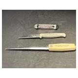 Vintage bar tools - Vernors, Seagrams, Telfer