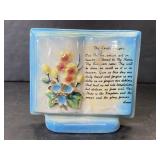 Norcrest - The Lords Prayer luster pocket vase