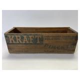 Vintage Kraft pimento wood box
