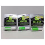 Three Pacific shaving co. Nick sticks