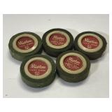 Lot of Mistlon vintage plastic ribbon spools