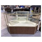 Castle Showcase Co. glass corner display case
