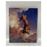 Maxfield Parrish - "Ecstacy" framed print