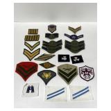 Lot of vintage military patches