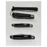 Lot of vintage pocket knives