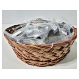 Basket of belt buckles