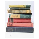 Eight Vintage books