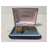 Anson "PB" cufflink set in box