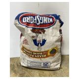 Partial bag of Kingsford charcoal - 7 lbs