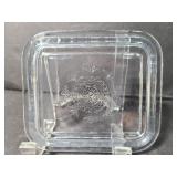 Glass dish lid