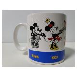 Minnie Mouse through the ages mug