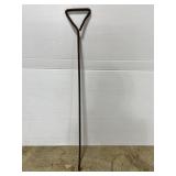 Long primitive cast metal hook tool