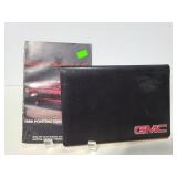 GMC and Bonneville owner manuals