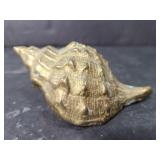 Brass seashell