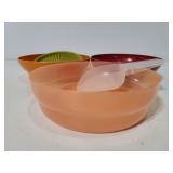 Vintage Tupperware bowls and extras