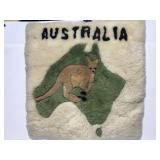 Small Australia kangaroo tapestry