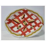 Hotdog and burger platter