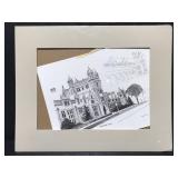 Sealed matted Lawyers Club sketch