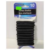Jumbo elastic hair ties