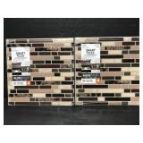 Smart Tiles sealed self-adhesive wall tiles pair