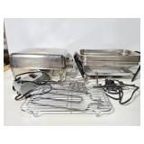 Chaffing/ roasting pans