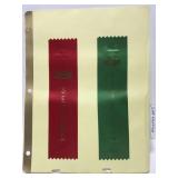 Ford car washing competition ribbons