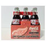 1997 Detroit RedWings Coca-Cola 6 pack unopened