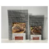 Pair of mesh grill toppers